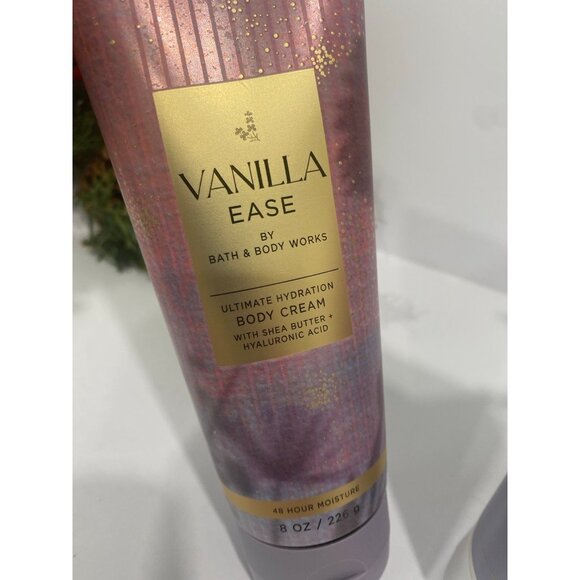 Bath & Body Works “Vanilla Ease” New 3-Pc Set - Picture 2 of 11